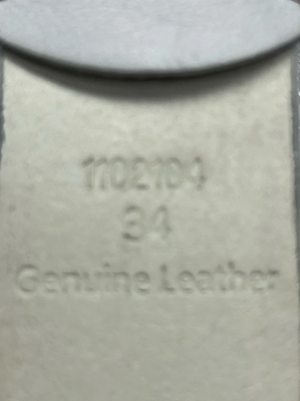 Nike Leather Belt